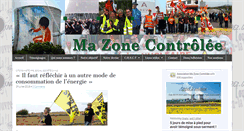 Desktop Screenshot of ma-zone-controlee.com