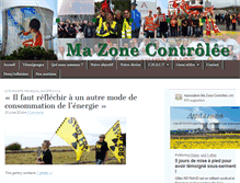 Tablet Screenshot of ma-zone-controlee.com